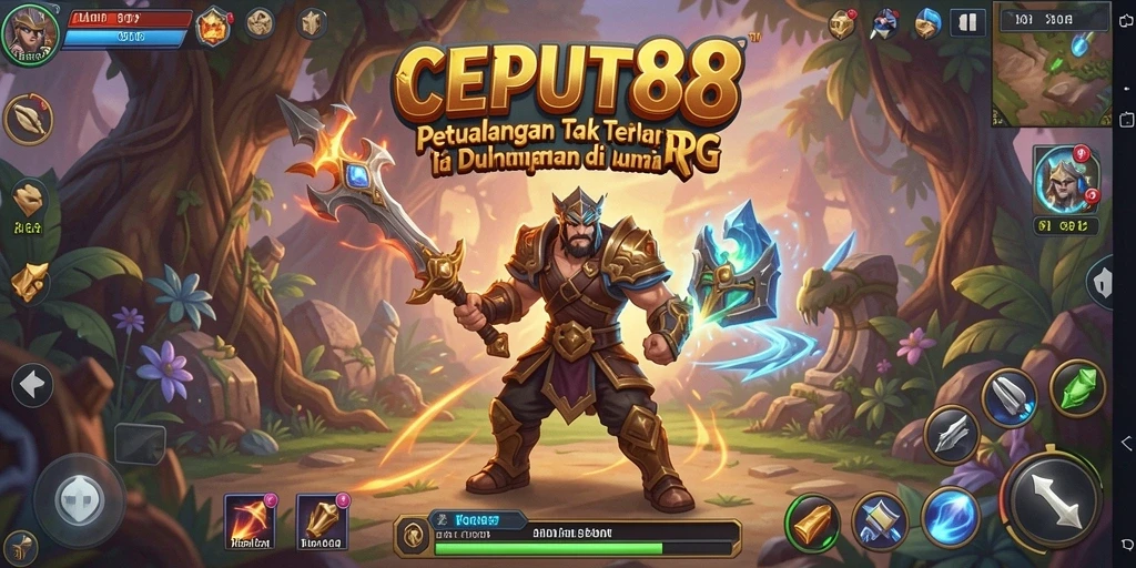 Tangkapan layar menunjukkan aksi seru dalam permainan CEPAT88.