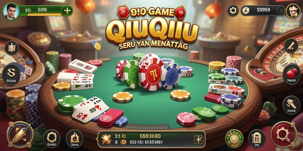 Tampilan gameplay QiuQiu yang seru di S9S9.