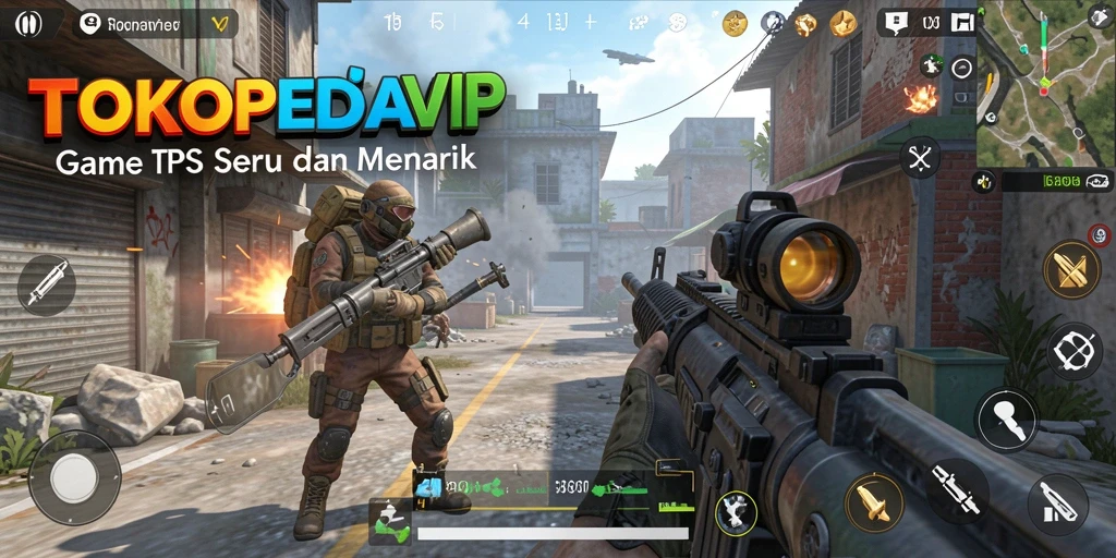 Gameplay menegangkan dan seru di TOKOPEDIAVIP