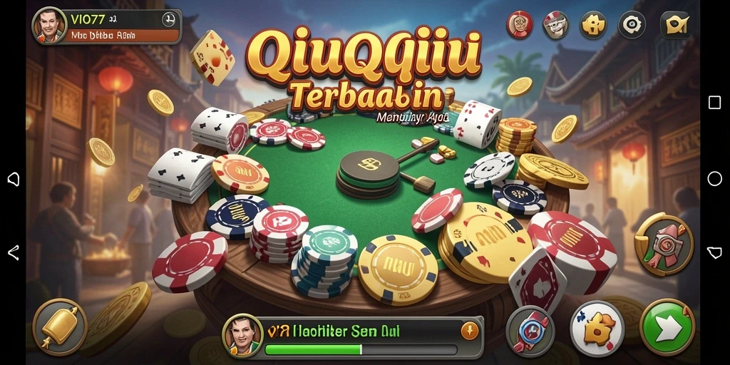 Screenshot gameplay QiuQiu VIO77 yang seru dan menarik.