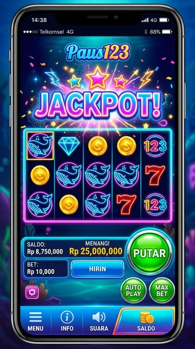 Tangkapan layar aplikasi paus123 yang menampilkan antarmuka pengguna yang intuitif.
